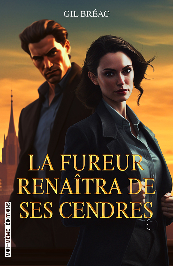 Couverture du roman 'La fureur renaîtra de ses cendres' de Gil Bréac