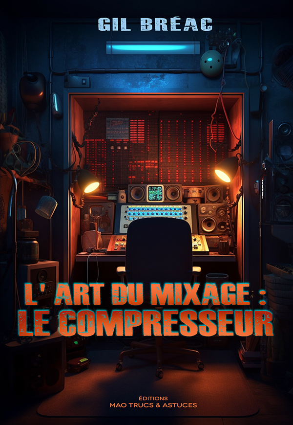 Couverture du livre L’art du mixage : Le compresseur de Gil Bréac