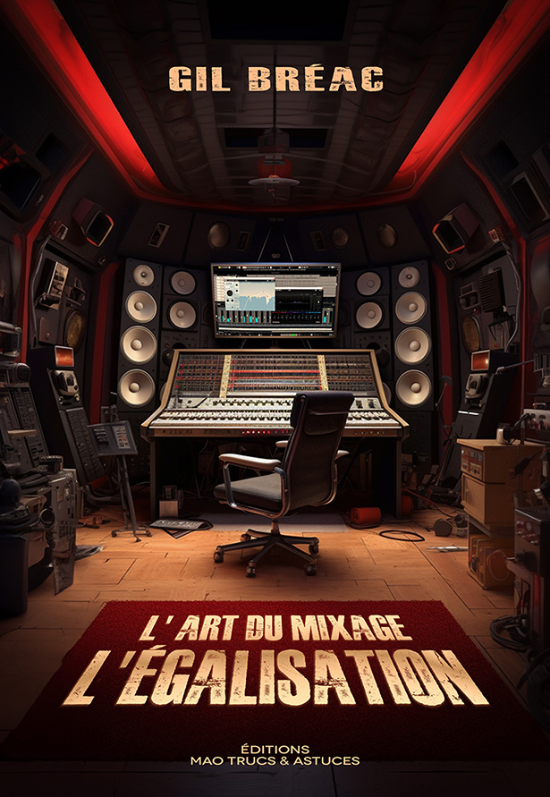 Couverture du livre L’art du mixage : L’égalisation de Gil Bréac